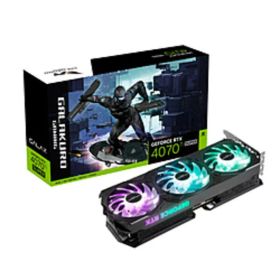 【中古】KuroutoShikou(玄人志向) GALAKURO GAMING GG-RTX4070TiSP-E16GB／EX／TP 【344-ud】