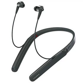 ソニー ワイヤレスノイズキャンセリングイヤホン WI-1000X : Bluetooth/ Amazon Alexa搭載 /ハイレゾ対応 最大10時間連続再生 カナル型 マイク付き 2017年モデル 360 Reality Audio認定モデル ブラック WI-1000X B