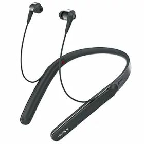 【中古】【39shop】ソニー★ワイヤレスノイズキャンセリングイヤホン WI-1000X : Bluetooth/ Amazon Alexa搭載 /ハイレゾ対応 最大10時間連続再生 カナル型 マイク 2（良い）