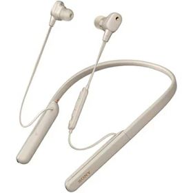 【中古】 ソニー ワイヤレスノイズキャンセリングイヤホン WI-1000XM2 : ハイレゾ対応 / Amazon Alexa搭載 / bluetooth / 最大10時間連続再生 / DSEE搭載 ネックバンド型 ノイキャンプロセッサーQN1搭載 ハードケース付属 / マイク付き/ 360 Reality Audio認定モデ