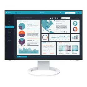 EIZO エイゾー EV2495-WT FlexScan 24.1型 WUXGAディスプレイ デイジーチェーン・LAN対応 ホワイト EV2495WT