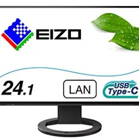 【中古】 EIZO FlexScan EV2495-BK （24.1型/1920×1200/フレームレスモニター/アンチグレアIPS/疲れ目軽減/ブラック）