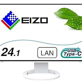 【中古】EIZO FlexScan EV2495-WT （24.1型/1920×1200/フレームレスモニター/アンチグレアIPS/疲れ目軽減/ホワイト/The warranty is valid only in Japa