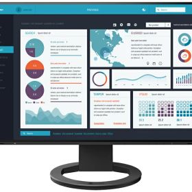【送料無料】EIZO EV2495-BK 液晶ディスプレイ 24.1型/ 1920×1200/ HDMI、DisplayPort、USB Type-C/ ブラック/ スピーカー：あり【在庫目安:お取り寄せ】