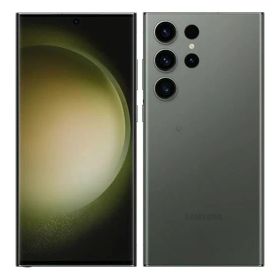 【中古】【安心保証】 ペン無 Galaxy S23 Ultra SCG20[256GB] au グリーン