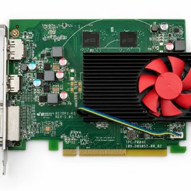 【中古パーツ】RADEON RX 550 2GB HDMI / DP / DVI 1スロット 1週間動作保証 メール便送料無料 グラフィックボード 補助電源不要 HDMI