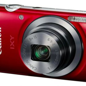 【中古】【1ヶ月保証】キヤノン Canon デジタルカメラ IXY160 レッド 光学8倍ズーム IXY160(RE)
