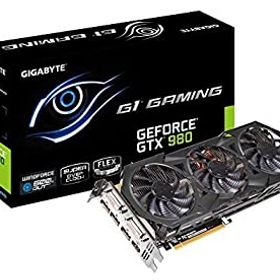 【中古】Gigabyte GV-N980G1 GAMING-4GD G1 Gaming GeForce GTX 980 4GB GDDR5 PCiE Video Graphics Card by Gigabyte [並行輸入品]