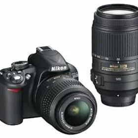 【中古】【39shop】Nikon★デジタル一眼レフカメラ D3100 ダブルズームキット D3100WZ(非常に良い)