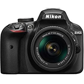 【中古】 Nikon ニコン デジタル一眼レフカメラ D3400 AF-P 18-55 VR レンズキット ブラック D3400LKBK