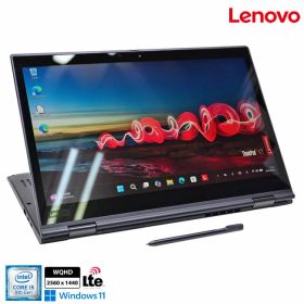 LTE 2-in-1 WQHD液晶 Lenovo ThinkPad X1 Yoga 3rd Core i5 8250U メモリ8G m.2SSD256G Webカメラ Wi-Fi Windows11【中古】