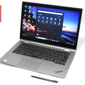 中古 フルHD 14インチ Lenovo ThinkPad X1 Yoga 3rd Gen Windows11 高性能 第8世代Core i5-8250u 8GB 爆速128GB-SSD カメラ 無線 Office付き Win11【中古ノートパソコン 中古パソコン 中古PC】送料無料 あす楽対応 即日発送（Windows10も対応可能 Win10）