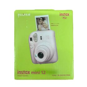 チェキ instax mini 12 ピンク【訳あり：倉庫移動中に外箱傷あり】