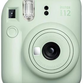 【中古】（新古品）富士フイルム(FUJIFILM) チェキ インスタントカメラ instax mini 12 ミントグリーン INS MINI 12 GREEN