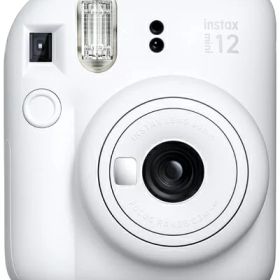 【中古】（新古品）富士フイルム(FUJIFILM) チェキ インスタントカメラ instax mini 12 クレイホワイト INS MINI 12 WHITE