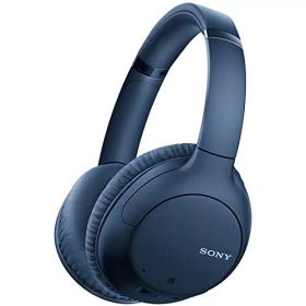 【中古】「ほぼ新品」ソニー ワイヤレスノイズキャンセリングヘッドホン WH-CH710N : Bluetooth対応 最大35時間連続再生 マイク付き 2020年モデル ブルー WH-CH710N L