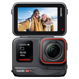 insta360 ウェアラブルカメラ 8K Ace Pro ブラック/レッド CINSAAJA [CINSAAJA]