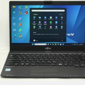 送料無料 あす楽対応 即日発送 中古 フルHD 13.3インチ Fujitsu LIFEBOOK U938S Windows11 高性能 八世代Core i5-8350U 8GB 爆速256GB-SSD カメラ 無線 Office付 Win11【ノートパソコン 中古パソコン 中古PC】（Windows10も対応可能 Win10）
