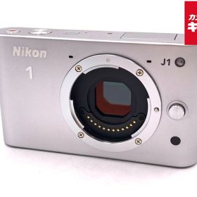 【中古】 【並品】 ニコン Nikon 1 J1 ボディ シルバー 【ミラーレス一眼】