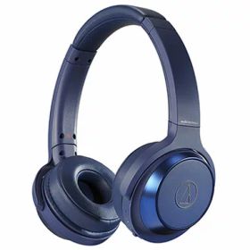 オーディオテクニカ audio-technica ATH-WS330BT BL ブルー SOLID BASS ワイヤレスヘッドホン ATHWS330BTBL