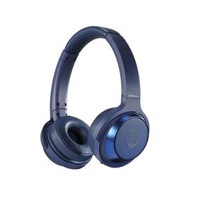 【納期約2週間】audio-technica オーディオテクニカ ATH-WS330BT-BL ワイヤレスヘッドホン ブルー ATHWS330BTBL