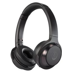 オーディオテクニカ ワイヤレスヘッドホン SOLIDBASS シリーズ ATH-WS330BT BK ブラック ATHWS330BTBK (納期目安1-2週間)