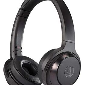 【中古】 オーディオテクニカ ATH-WS330BT BK ワイヤレスヘッドホン bluetooth 重低音 SOLID BASS 最大70時間再生 ブラック ATHーWS330BT BK