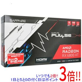 【中古】SAPPHIRE PULSE Radeon RX 6800 XT 16GB GDDR6 11304-03-20G PCIExp 16GB 元箱あり
