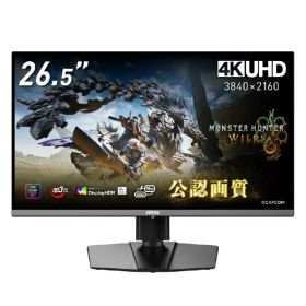 【エントリーで最大全額ポイント還元｜8/11まで】 MSI｜エムエスアイ USB-C対応 ゲーミングモニター MPG 272URX QD-OLED [26.5型 /4K(3840×2160） /ワイド /240Hz]