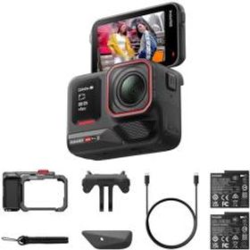 Insta360 Ace Pro2 ストリート撮影キット ミッドナイトブラック デュアルバッテリー：スレート・グレー（CINSBBGA-ACEPRO242）