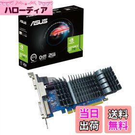 【送料無料】ASUS 1スロットサイズで完全ファンレスを実現したGT 710ビデオカード GT710-SL-2GD5-BRK-EVO/国内正規代理店品