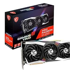 【中古】【39shop】MSI★Radeon RX 6800 GAMING X TRIO 16G グラフィックスボード VD7459（非常に良い）