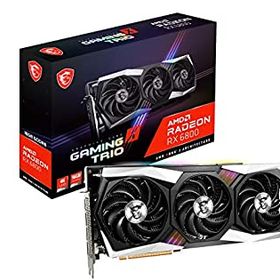 【中古】「未使用品」MSI Radeon RX 6800 GAMING X TRIO 16G グラフィックスボード VD7459