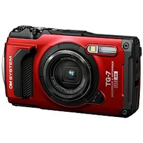 OMSYSTEM Tough TG-7 コンパクトデジタルカメラ レッド ［防水+防塵+耐衝撃］ TG7RED