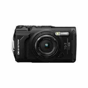 OM SYSTEM デジタルカメラ Tough TG-7 ブラック 1台 デジカメ カメラ 写真 PC パソコン 周辺機器 家電 AV OA デジタル家電