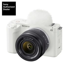[新品]SONY ソニー ミラーレス一眼カメラ レンズ交換式VLOGCAM ZV-E1L W ズームレンズキット ホワイト