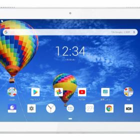 【中古】A+ランク【未使用に近い】 SIMフリー 801LV Lenovo TAB5 ホワイト 利用制限-(白ロム) 送料無料