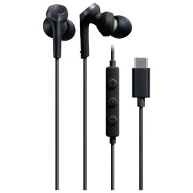 オーディオテクニカ ダイナミック密閉型Type-Cコネクタイヤホン(ブラック) ATH-CKS330C-BK audio-technica