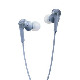 オーディオテクニカ｜audio-technica イヤホン カナル型 USB type-C ブルー ATH-CKS330C BL [カナル型 /USB]