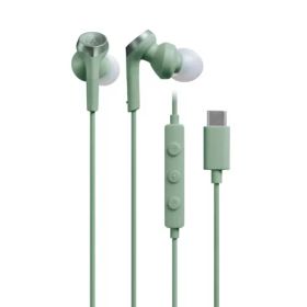 オーディオテクニカ audio-technica ATH-CKS330C GR グリーン USB Type-C用イヤホン ATHCKS330CGR
