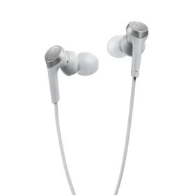 オーディオテクニカ｜audio-technica イヤホン カナル型 USB type-C ホワイト ATH-CKS330C WH [カナル型 /USB]