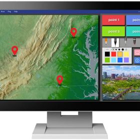 EIZO FDF2182WT-TGY 54.7cm（21.5）型タッチパネル装着カラー液晶モニター DuraVision FDF2182WT-T セレーングレイ