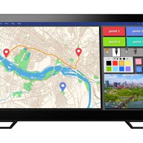【送料無料】EIZO FDF2182WT-LBK 54.7cm（21.5）型タッチパネル装着カラー液晶モニター DuraVision FDF2182WT-L ブラック【在庫目安:お取り寄せ】