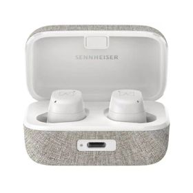【中古】 ゼンハイザー Sennheiser ワイヤレスイヤホン bluetooth MOMENTUM True Wireless 3 ホワイト 本社開発高性能シングルダイナミックドライバー 低遅延 aptX Adaptive マルチポイント ノイキャン 外音取込 Bluetooth 5.2 +Class1 途切れにくい Qi充電 通話 【