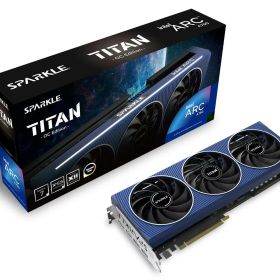 Sparkle Intel Arc A750搭載グラフィックカード OC版 トリプルファンTITANシリーズ SA750T-8GOC