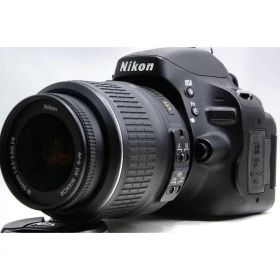 【中古】ニコン Nikon D5100 レンズセット ブラック 美品 ストラップ付き当店保証30日間 人気モデル 高画質 売れ筋