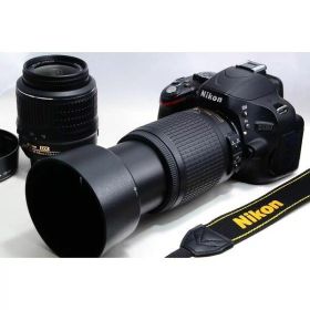 【中古】 ニコン Nikon D5100 ダブルズームキット 大切なお子様は綺麗に撮る 当店保証30日間 人気 ミラーレス 一眼レフ 交換レンズ カメラ
