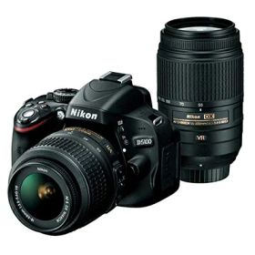 【中古】 Nikon デジタル一眼レフカメラ D5100 ダブルズームキット D5100WZ
