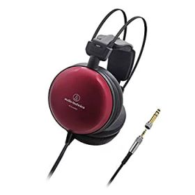 【中古】【39shop】オーディオテクニカ★ダイナミック密閉型ヘッドホンaudio-technica ART MONITOR ATH-A1000Z レッド（良い）