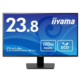 イーヤマ [X2492HSU-B1J] ＜ProLite＞23.8型 ワイド液晶ディスプレイ ProLite X2492HSU-B1J(1920x1080/IPS方式パネル/HDMI/DisplayPort/チルト/ブラック)